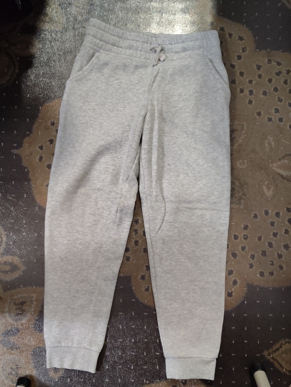 jumping beans Light Gray Fleece Pullover Size 7 , $15